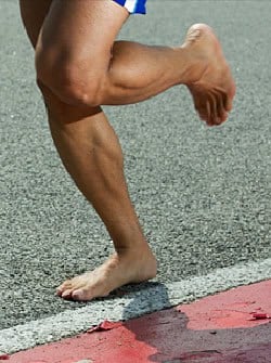 barefoot running komo
