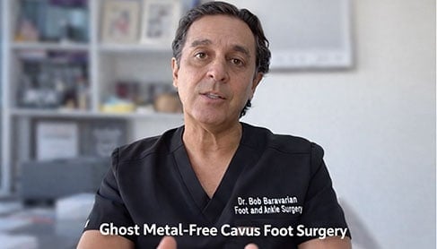 Metal-Free Cavus Foot Correction