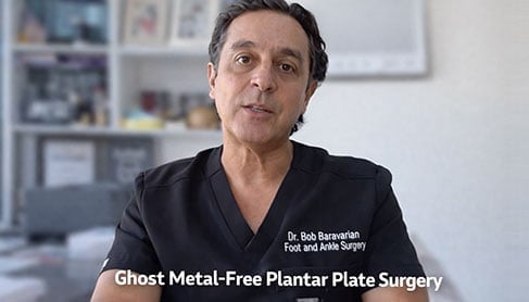Metal-Free Plantar Plate Tear Repair