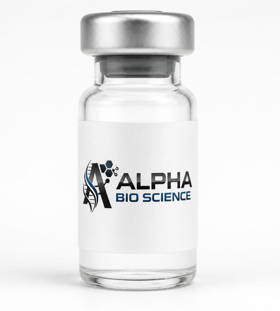 Alpha Bio Science peptide bottle